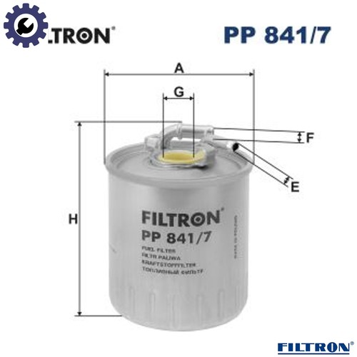 Fuel filter 841 - filter, for