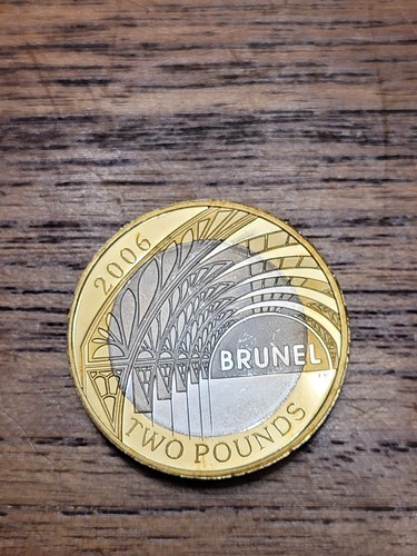 Silver piedfort brunel - silver,