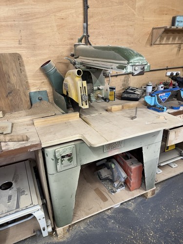 Wadkin bursgreen radial arm - bursgreen,