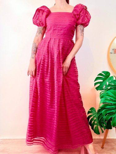 Vintage 1980s maxi dress - vintage,