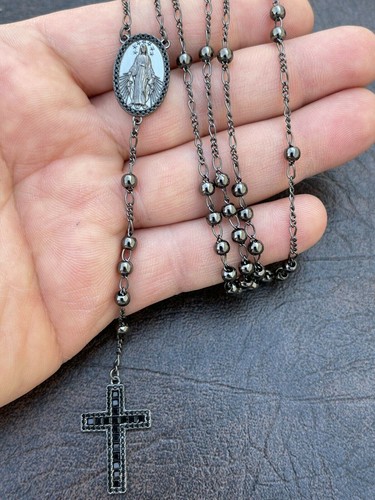 Rosary beads necklace real - necklace,