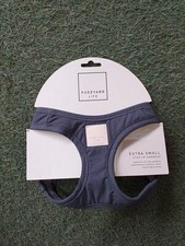 Fuzzyard Life Step In Grey Dog Harness - Size XS Machine Washable See Pics