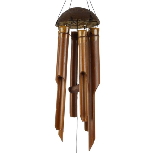 Small bamboo wind - chime, brown