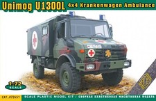 Ace 1/72 Unimog U1300L 4x4 (Krankenwagen/Ambulance) # 72451
