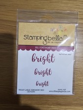 Stamping bella bright word die - stamping,