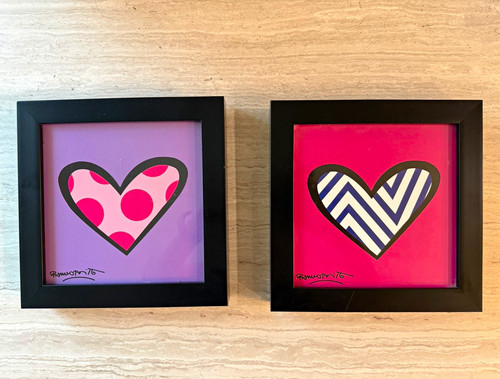 Romero britto signed pop - britto,