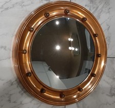 VINTAGE ROUND CONVEX MIRROR