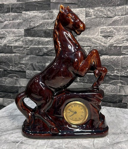 Rearing horse stallion ceramic - horse,
