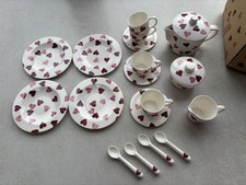 Emma Bridgewater Children’s Melamine Pink Hearts Tea Set Elite Gift Set
