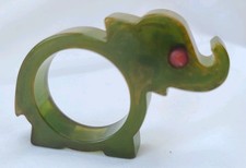 1940s vintage art deco marbled