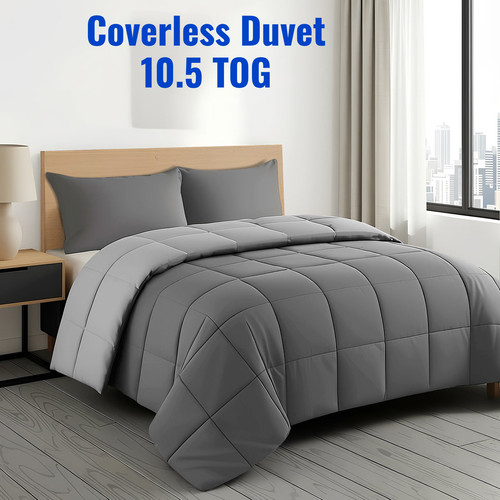 Coverless duvet quilt tog - coverless,