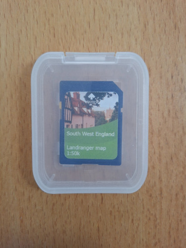 Satmap map cards 50k os - os, for