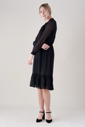 Anine bing silk dress hannah - anine,
