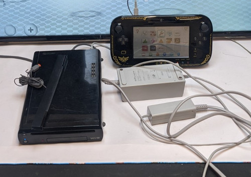 Nintendo wii black - wii, u