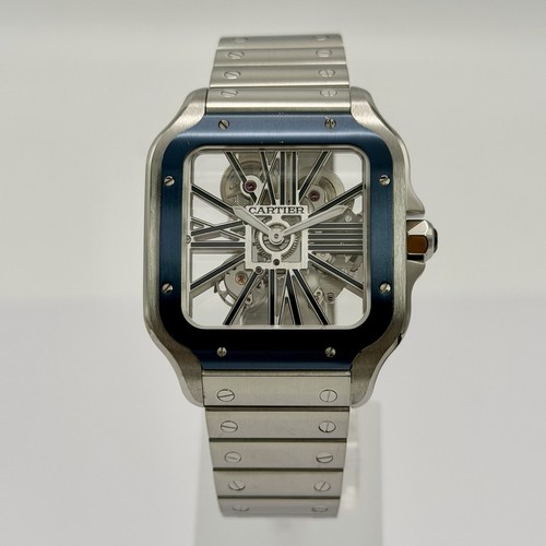 Cartier santos skeleton - cartier,