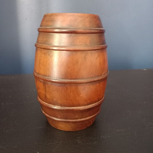 Vintage wooden barrel tobacco - vintage,