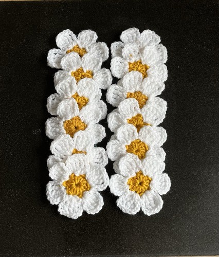 Crochet flower embellish - crochet,
