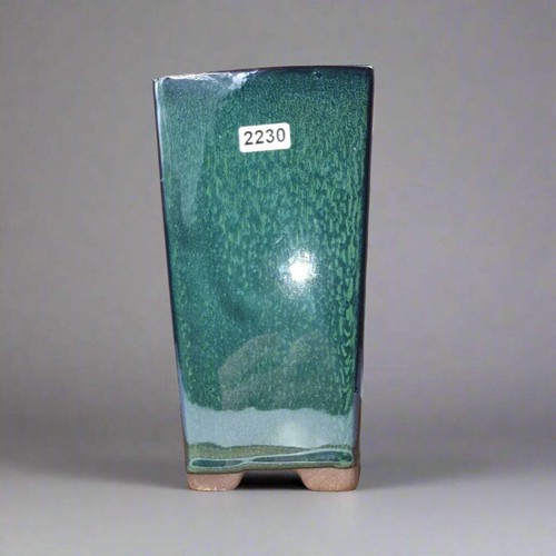 9cm glazed bonsai pot - 9cm,