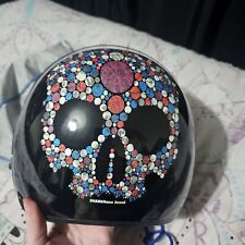 Shark Nano Jewel Skull Motorcycle Helmet S