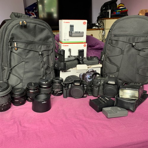 Canon dslr cameras bundle - canon, 2