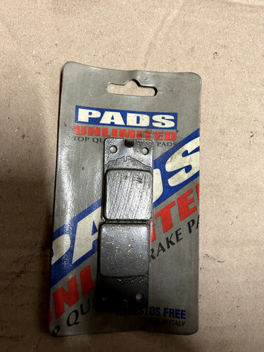 Pu105 disc brake pads - disc, for