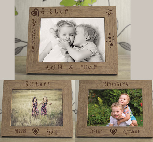 Sisters brothers engraved - brothers,