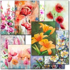 Doodlecards Pack of 10 Floral