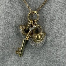 vintage Grosse necklace key