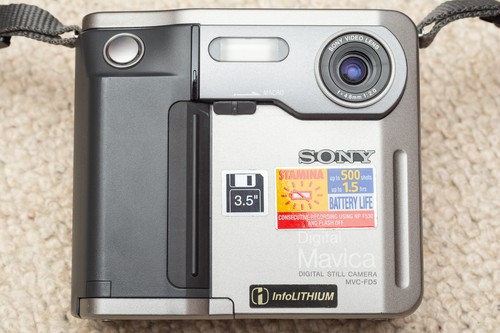 Sony mavica mvc fd5 vintage - sony, mvc-fd5