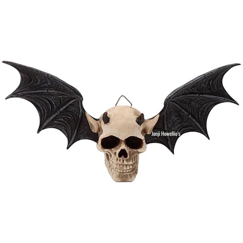 Devil bat wall plaque gothic - devil,