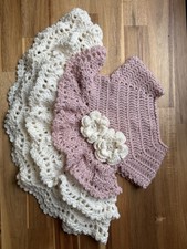 Crochet Layered Baby Dress