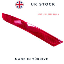 RED Rear Left Reflector Bumper For Seat LEON Ibiza 2006-2010 Left 1P0945105B
