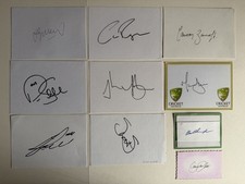 Australia Cricket Signed Index