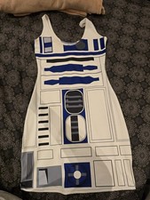 Blackmilk Clothing R2d2 Dress Small Star Wars