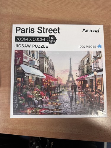 Paris street 1000 piece jigsaw - piece,