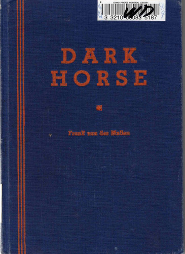 Rare dark horse - horse, frank