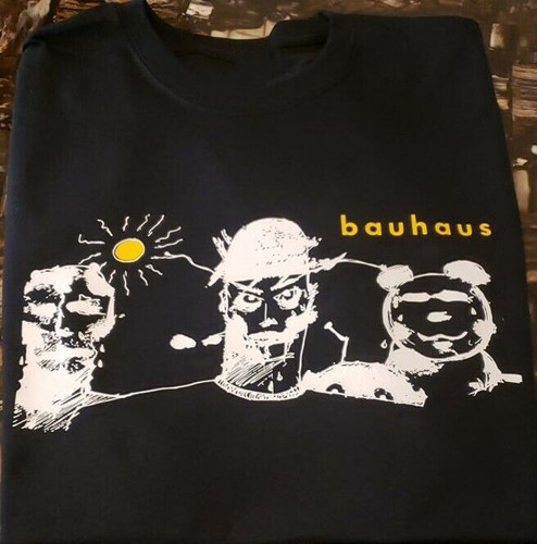 Bauhaus mask goth shirt - bauhaus, band