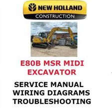 NEW HOLLAND E80B MSR MIDI