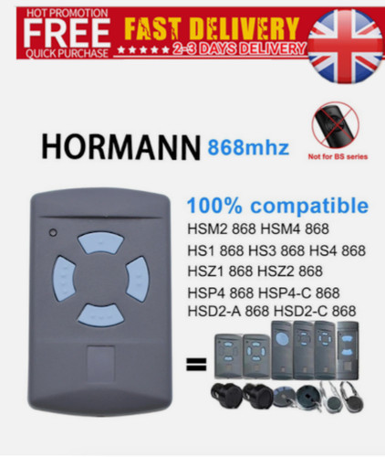Garage door remote hormann - remote,