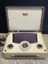 Vidor CN430 My Lady Anne Portable Valve Radio 2 Band - Fully Working