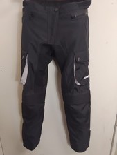 Ladies Spada Waterproof Motorcycle Trousers Medium Black Commuting Motorbike