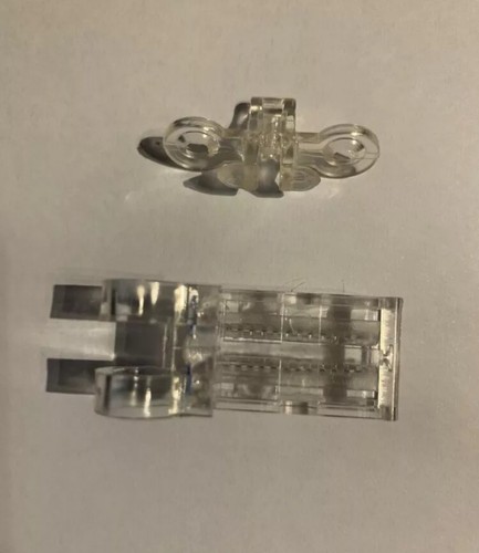 Pelmet valance clips - 3x, pelmet/valance
