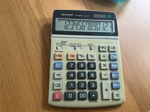 Sharp elsi mate - mate, el-2125