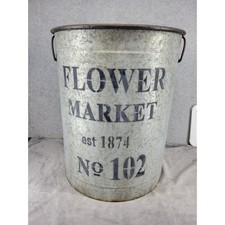 Large 20" x 16" Galvanized