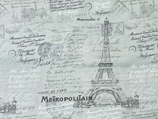 Paris Script Valance - French