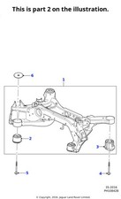 Jaguar mounting frame bush - frame,