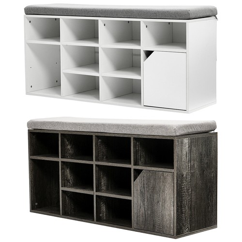 Wooden shoe bench storage - wooden,