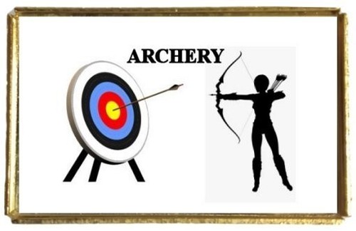 Archery female sport gold - female,