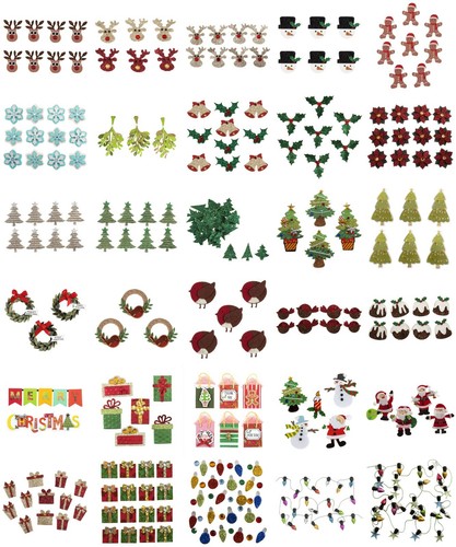 Christmas stickers card - stickers,