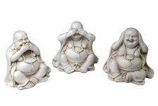 Silver 3 Wise Monkey Monk